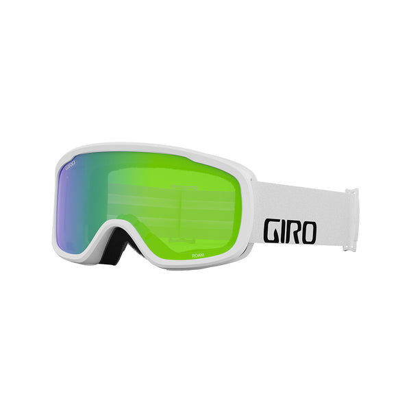 Giro roam  white wordmark loden green