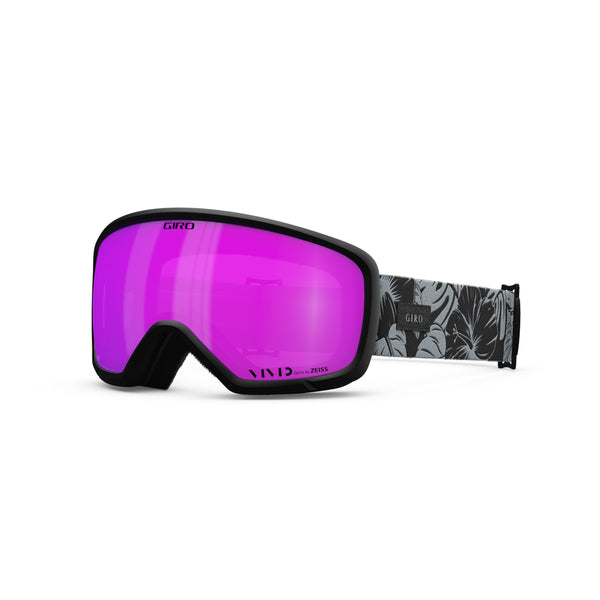 giro millie goggle black grey botanical