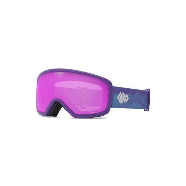 giro stomp youth goggle purple linticular