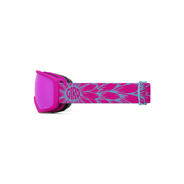 giro stomp youth goggle pink bloom