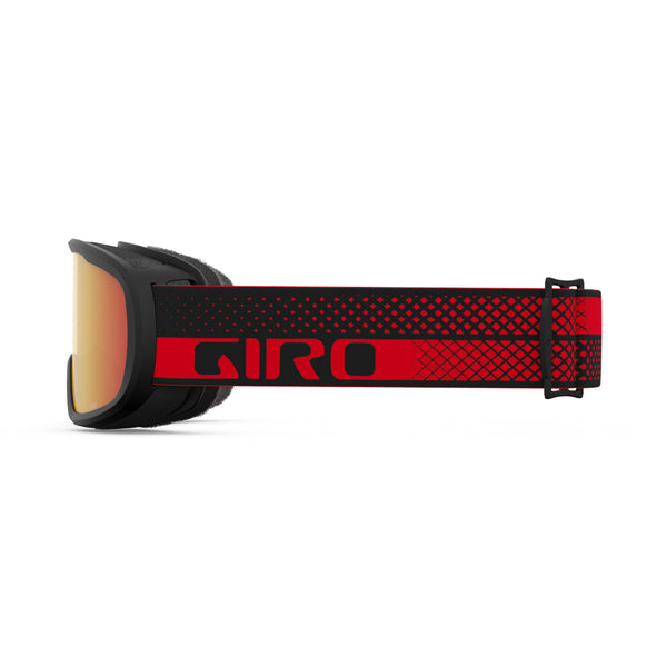 giro roam goggle red flow amber scarlet