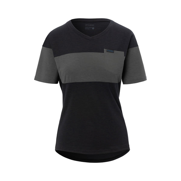 Giro Women's Ride Jersey - Black/Charcoal