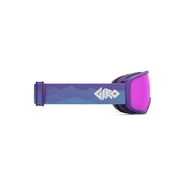 giro stomp youth goggle purple linticular