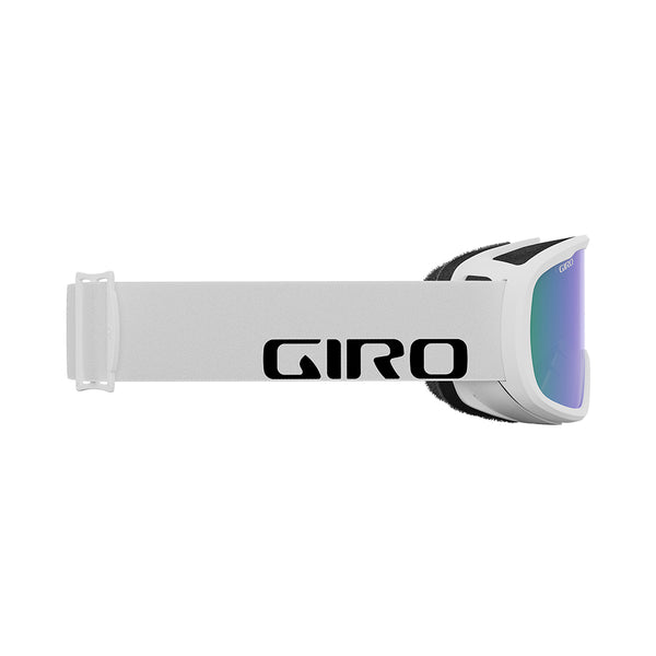 Giro roam  white wordmark loden green